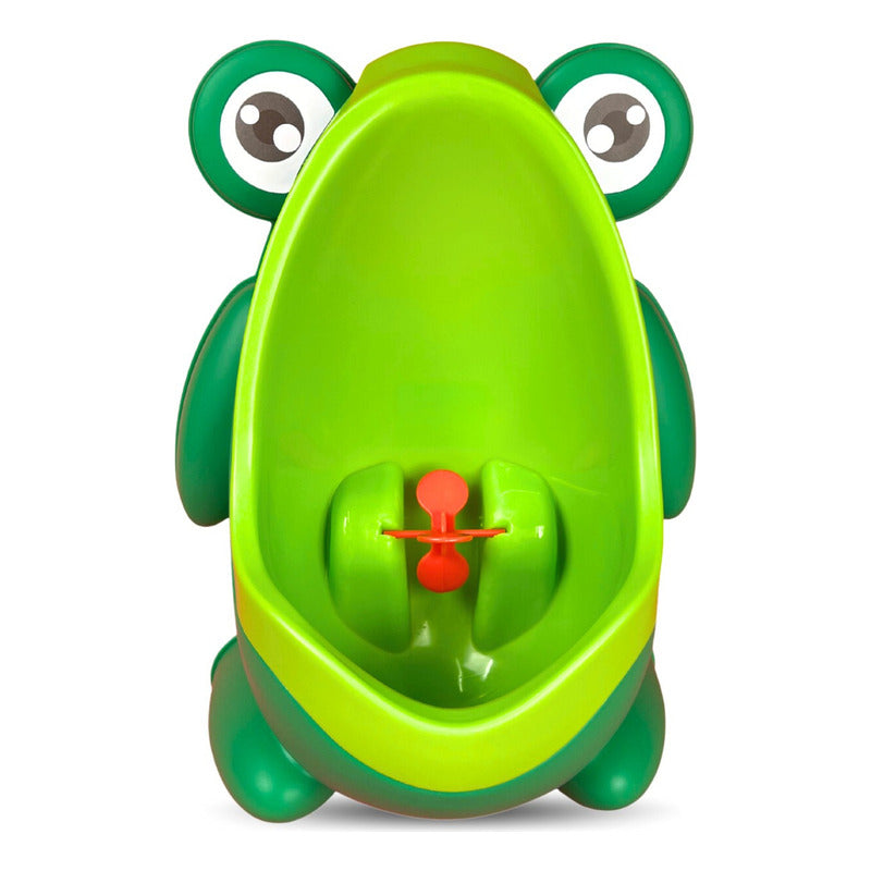 Urinario De Entrenamiento Baby Toilet Frog Color Verde