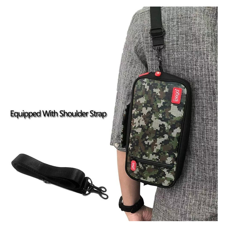 Bolsa Ipega Diseño Militar Para Guardar Nintendo Switch