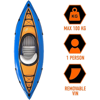 Kayak 1 Persona Bestway 1 Persona + Bomba Y Remo