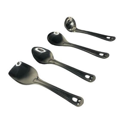 Set De 4 Utensilios De Cocina (acero Inox)