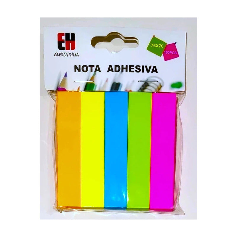 Notas Adhesivas Post It 5 Colores