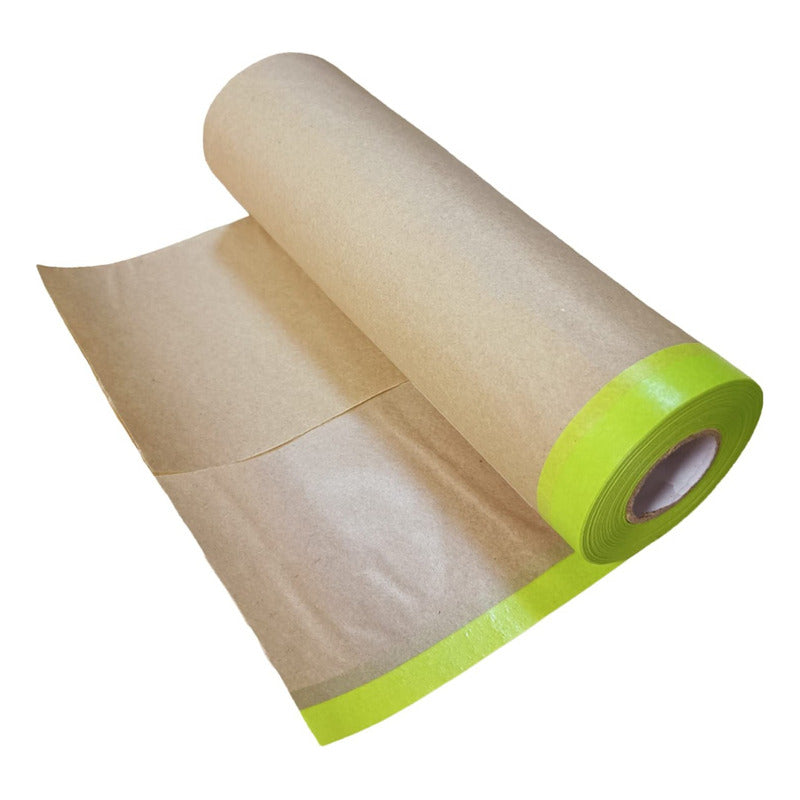 Papel Kraft 45cm X 20mt Craft Enmascarar Empapelar Grueso