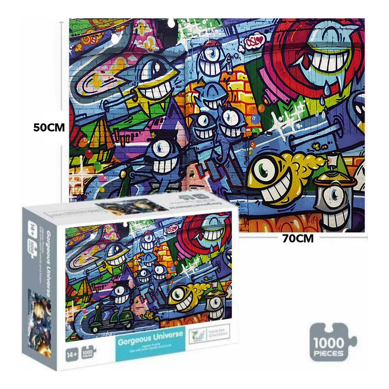 Puzzle Rompecabezas Graffiti Wall 1000pcs