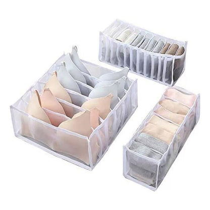 Caja Organizador Sostenes Ropa Interior 12 Bolsillos