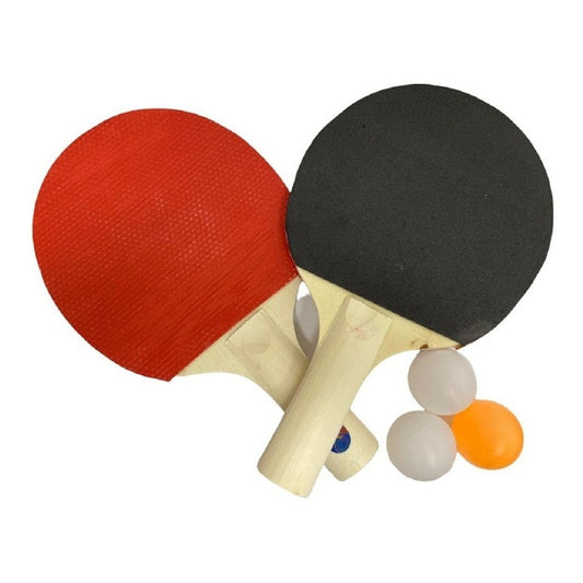 Kit De Juego Ping Pong 2 Paletas+3 Pelotas