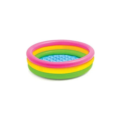 Piscina Inflable Plástico Niño 3 Anillos 150x35cm Verano