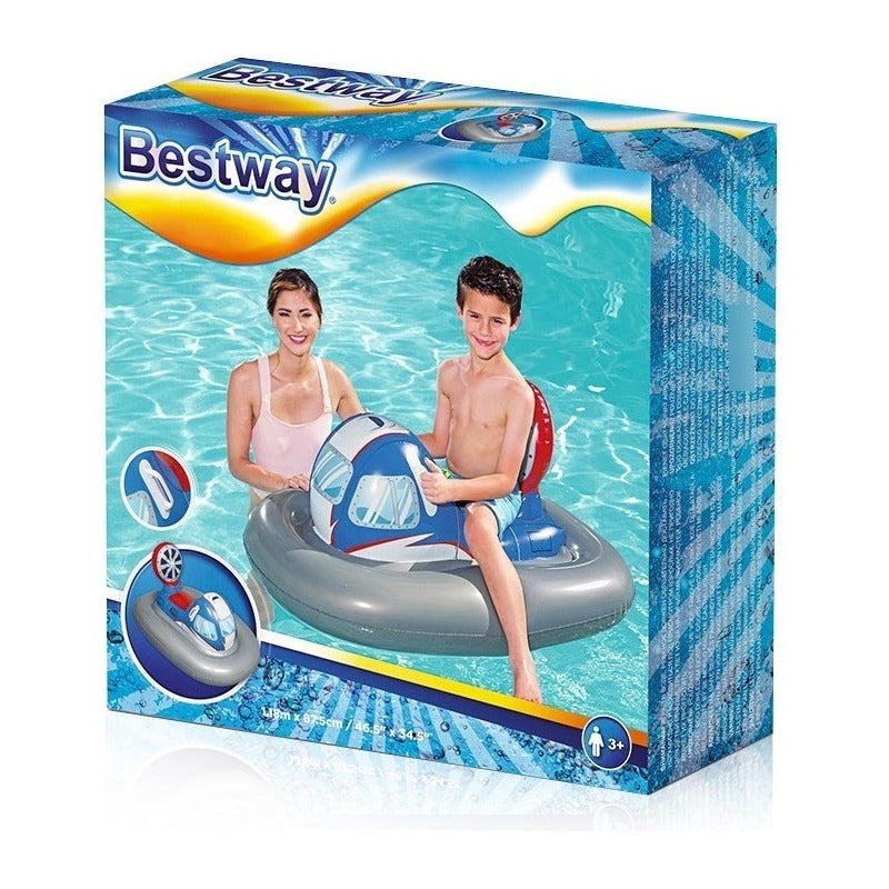 Flotador Inflable Nave Galáctica Acuática Bestway 41480