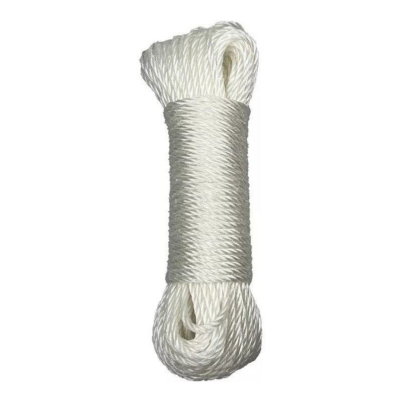 Pack 5 Cuerdas Multiuso De Nylon 4mm X 20m