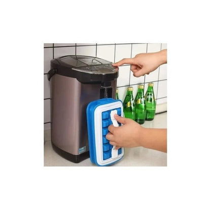 Molde Cubetera Para Hielo Botella Portatil Plegable