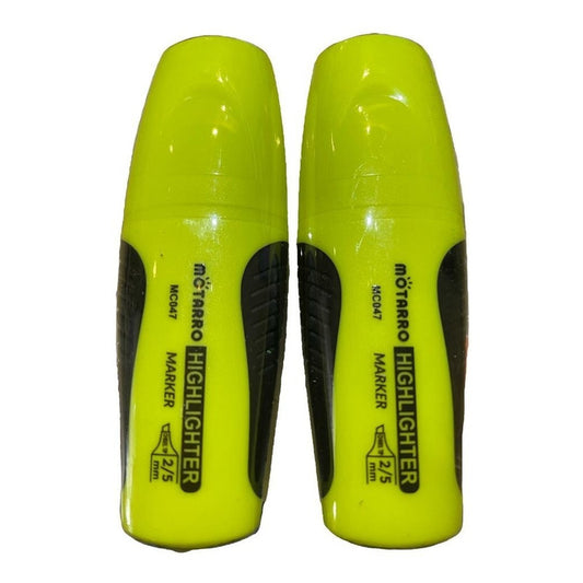 Resaltador Destacador Fluor Pack 2 Unidades