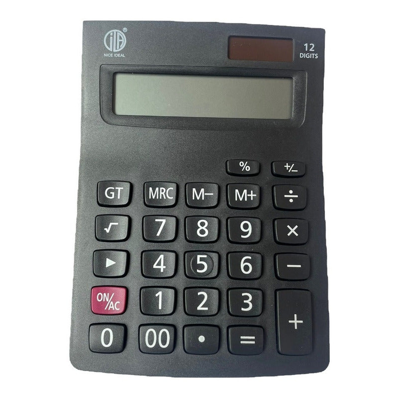 Calculadora Lcd De 12 Dígitos Ideal Para La Oficina