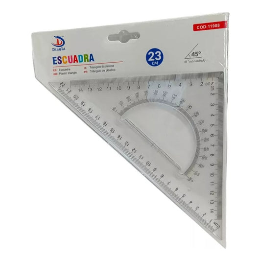 Escuadra 45° / 23cm