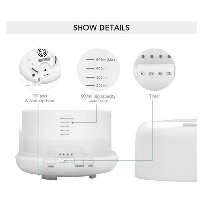 Humidificador 4 En 1 - 500 Ml