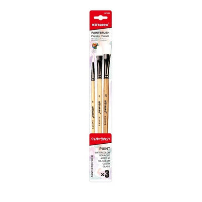 Set De Pinceles Paintbrush Color Beich (3und)