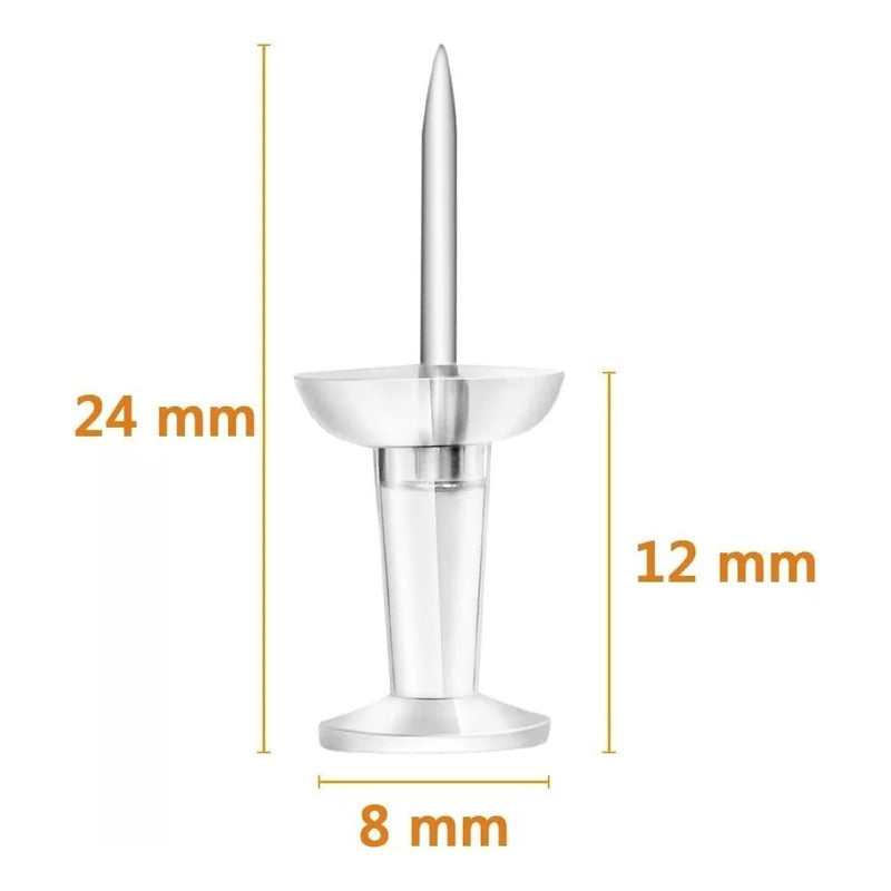 200 Tachuelas Pinchos Pines Push Pin Oficina Decoracion 40x5