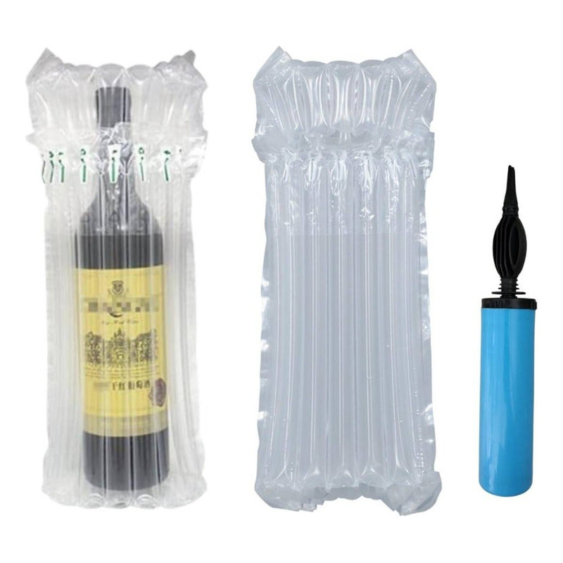 Pack 5 Bolsas Protectoras Para Botellas (39cm X 24cm)