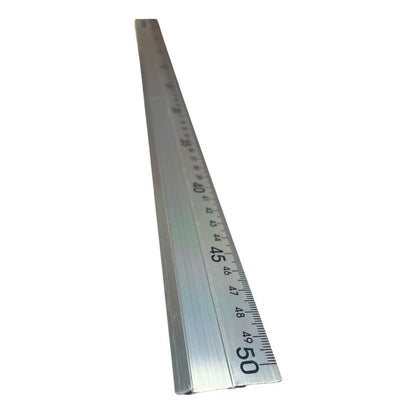 Regla Aluminio 50 Cm Corte