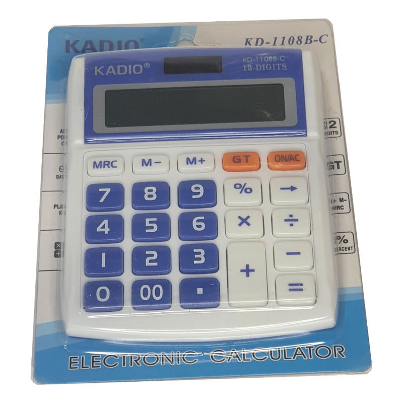 Calculadora 12 Dígitos Kadio