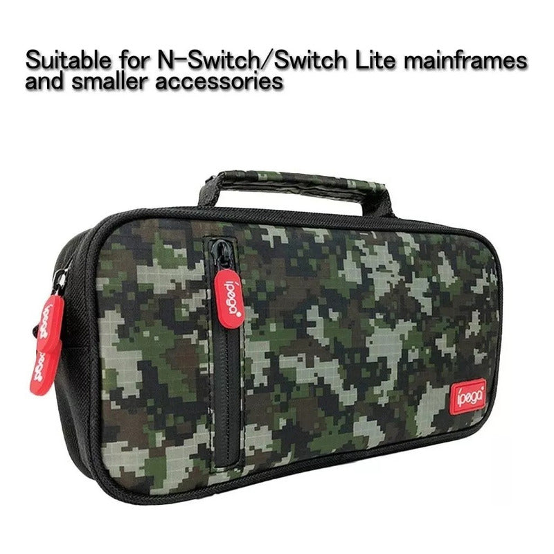 Bolsa Ipega Diseño Militar Para Guardar Nintendo Switch