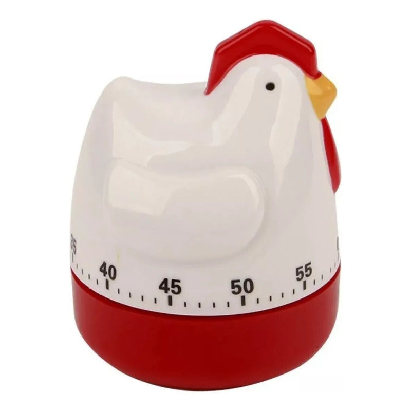 3x Timer Cocina Temporizador De Gallina Cocinero Pimenton