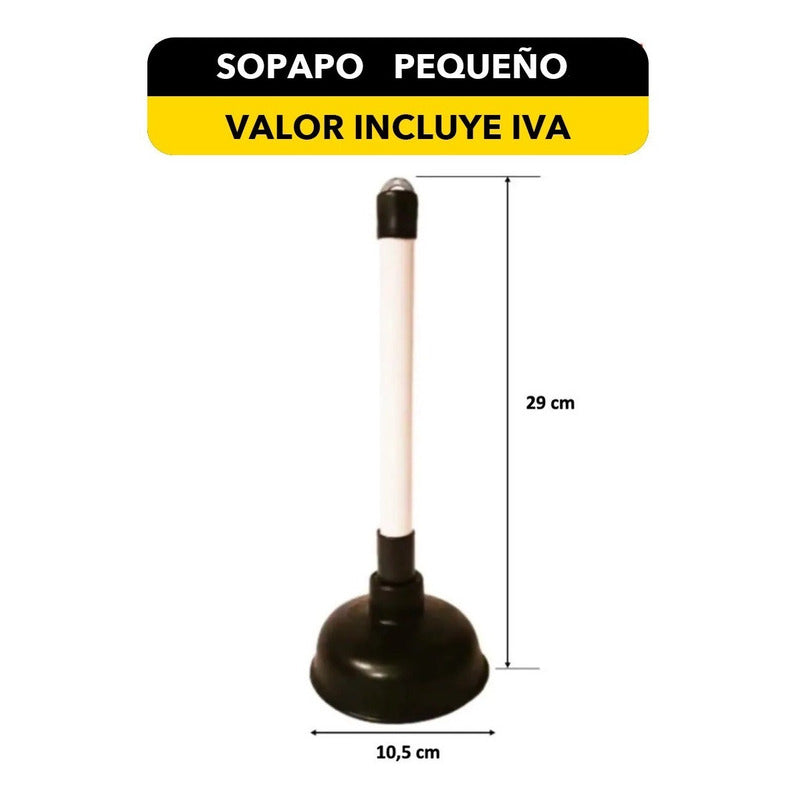 Sopapo Pequeño, Lavaplatos, Lavamanos, Baños