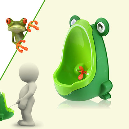 Urinario De Entrenamiento Baby Toilet Frog Color Verde