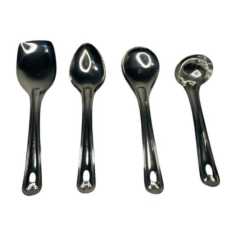 Set De 4 Utensilios De Cocina (acero Inox)