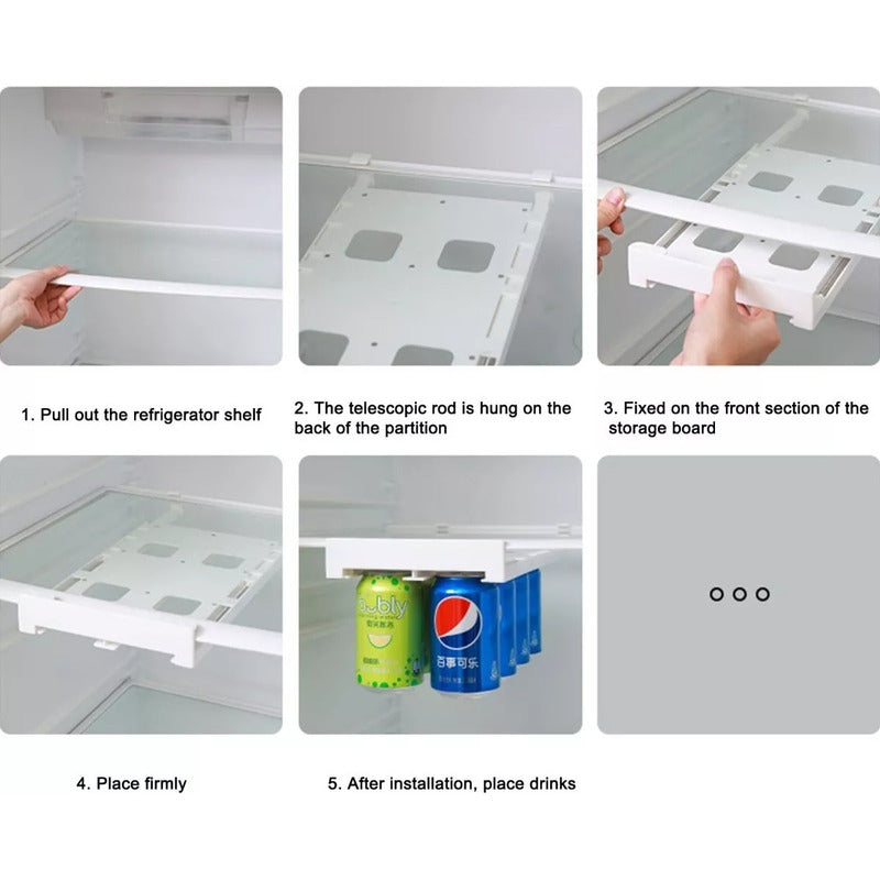 Dispensador De Latas Bebidas Para Refrigerador Organizador