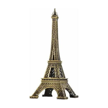 Torre Eiffel Paris 25 Cm Metal Decoración Adorno