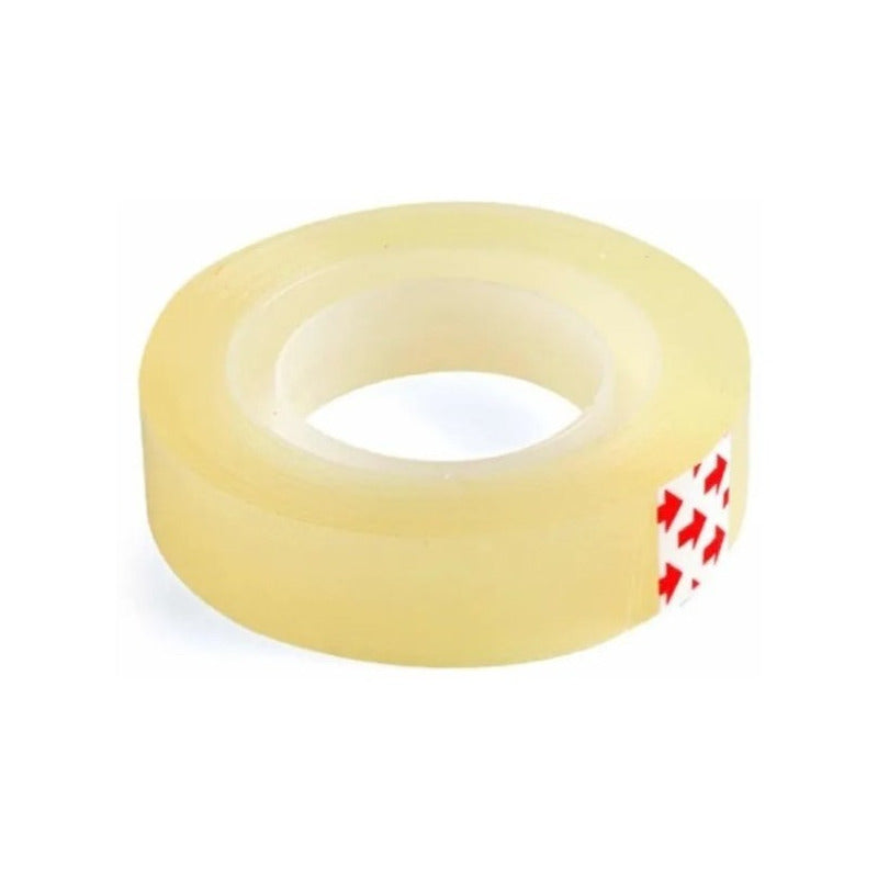 Pack 3 Cinta Adhesiva Transparente 12mm/36mts