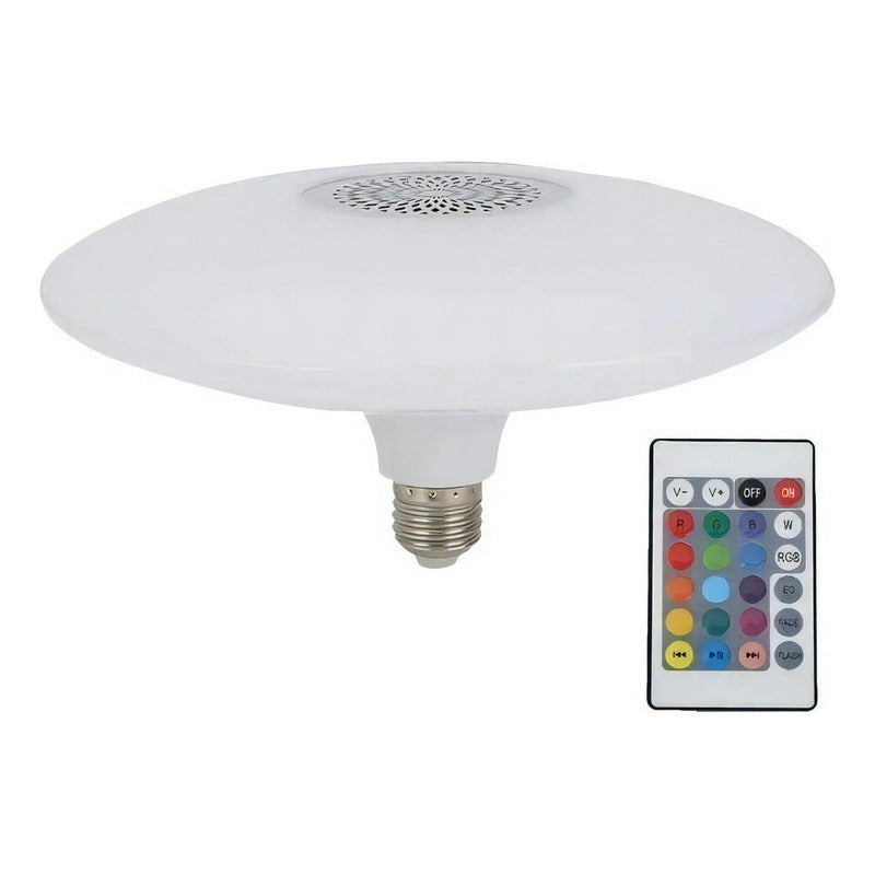 Ampolleta Led Qatar Shop 4019 Redonda Color Rgb 36w 220v 6000k 3000lm