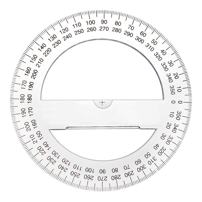 Transportador Goniometro 360 (12cm)