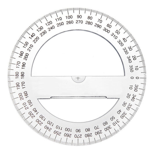 Transportador Goniometro 360 (12cm)