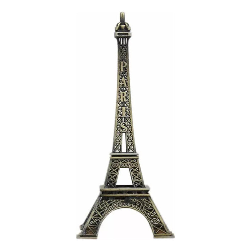 Torre Eiffel Paris 13 Cm Metal Decoración Adorno