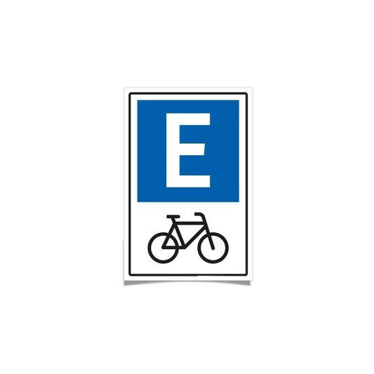 Señaletica Estacionamiento De Bicicleta 30x20 Trovicel