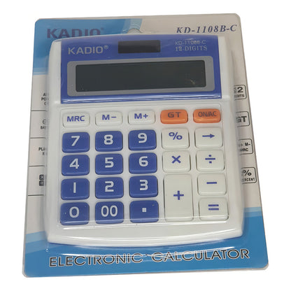 Calculadora 12 Dígitos Kadio Pequeña