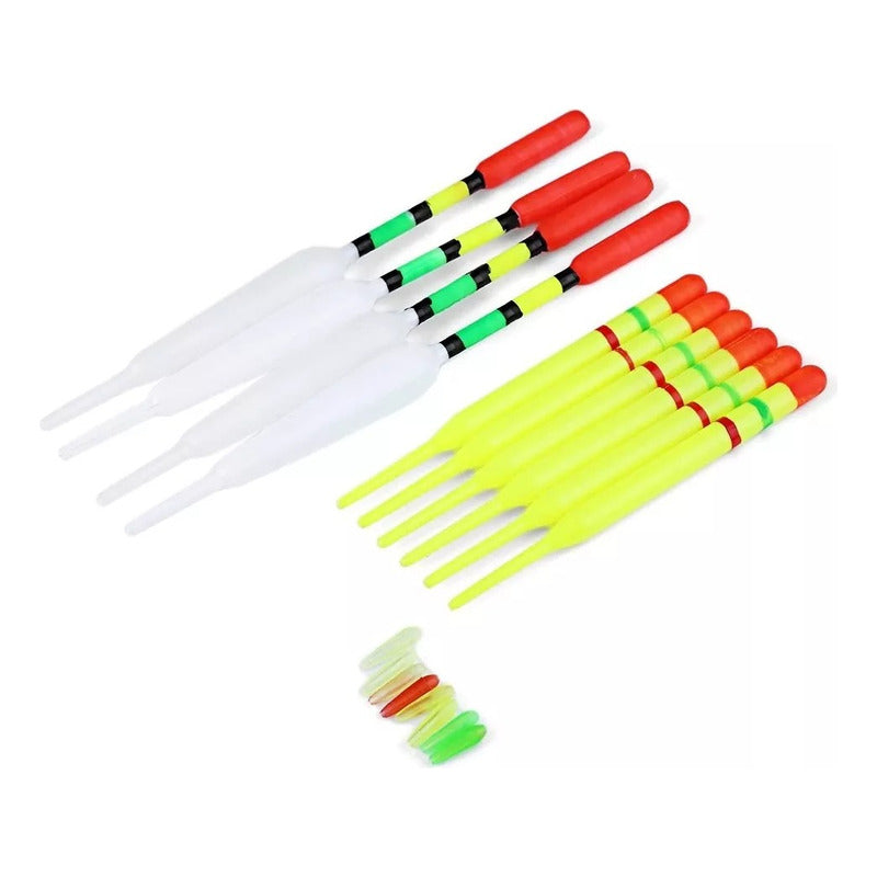 Set Flotadores Para Pescar 15 Pcs Flotador Boya Pesca