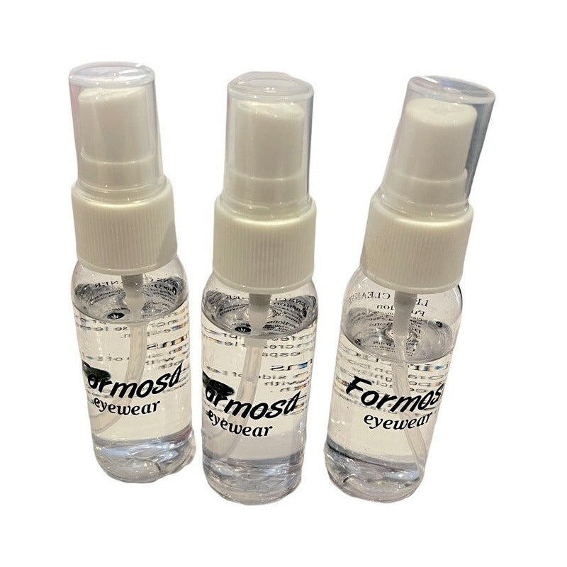 Pack 3 Spray Limpiador De Cristales -para Lentes Y Pantallas