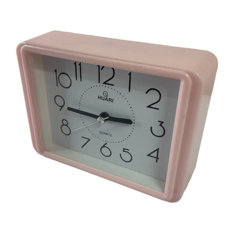 Reloj Despertador Rectangular C/sonido Analógico