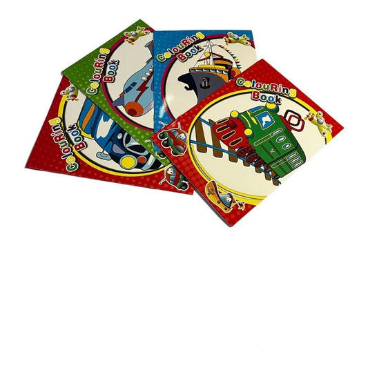 Set 4 Libros Infantiles Para Colorear Pintar Niños Niñas