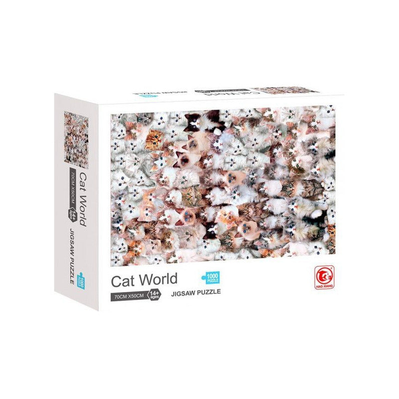 Puzzle Rompecabezas Cat World 1000pcs