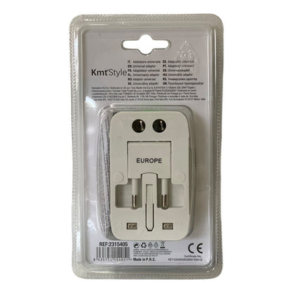 Adaptador De Enchufe Universal Multifuncional Para Viajes