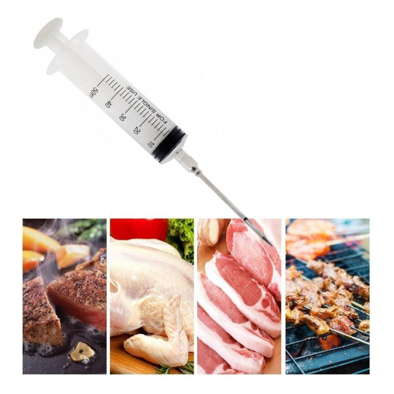 Jeringa Para Pollos Carnes Cocina  20 Ml