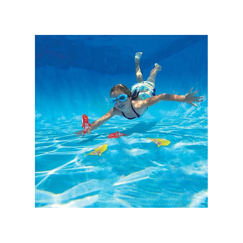 Juego De Buceo Infantil Para Piscina 4 Delfines