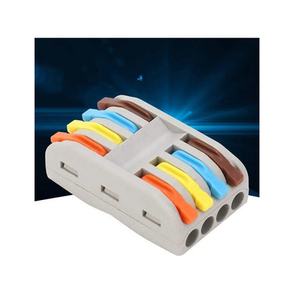 Conector Wago Vago - Four Linea-tierra-neutro