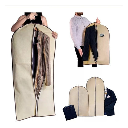 Pack 2 Funda Para Guardar Traje Vestido 60x 100cm