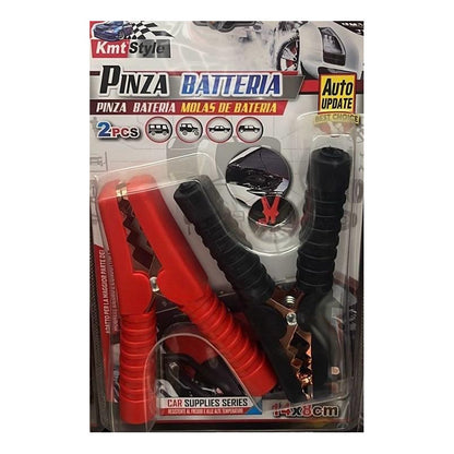 Pinzas Tipo Caiman Cocodrilo Para Bateria Auto | Kit 2