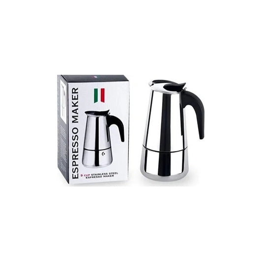 Cafetera Italiana Acero Inoxidable 4 Tazas Cocina Tetera