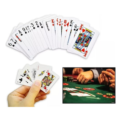 Set 2 Poker Cartas Naipes + 6 Dados Juego De Mesa