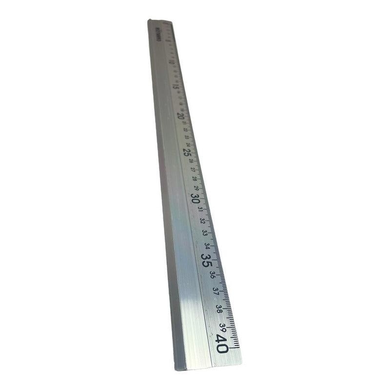 Regla Aluminio 40 Cm Corte